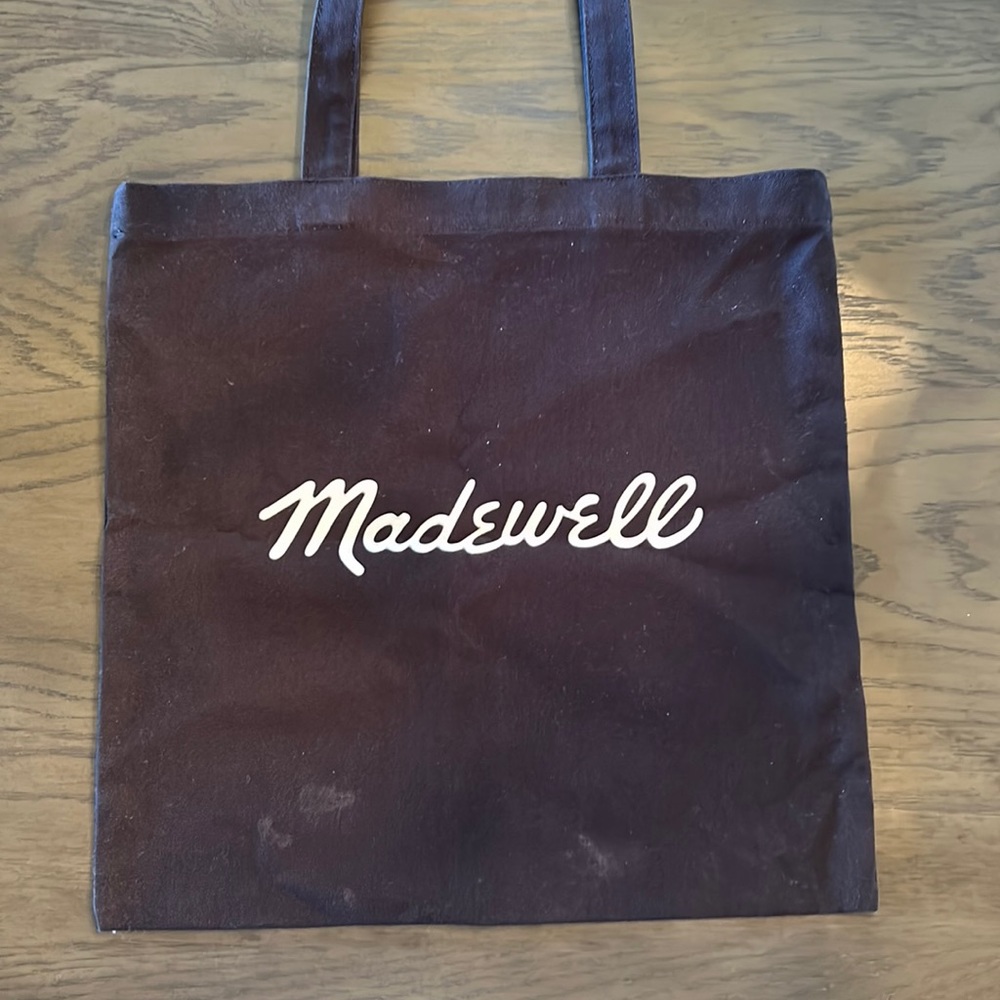 Madewell Black Bien Fait Tote Bag